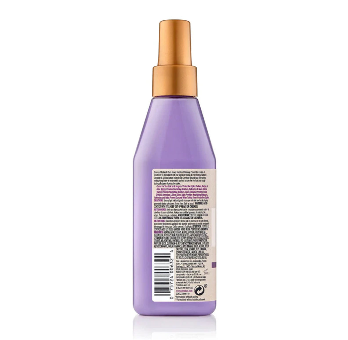 CRÈME OF NATURE Pure Honey Damage Prevention Leave-in Treatment 8oz 236.5mL