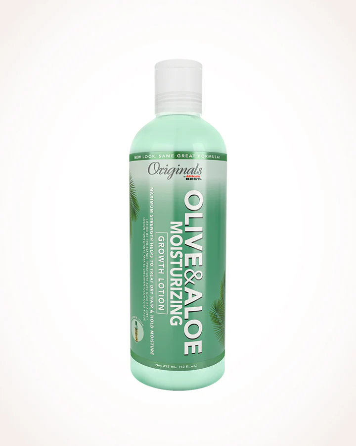 AFRICA'S BEST Originals Olive & Aloe Moisturizing Growth Lotion (12oz)