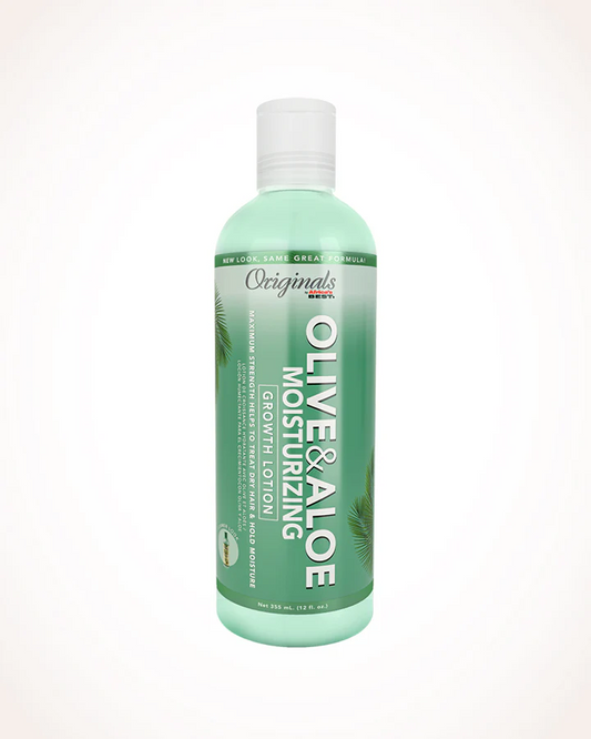 AFRICA'S BEST Originals Olive & Aloe Moisturizing Growth Lotion (12oz)