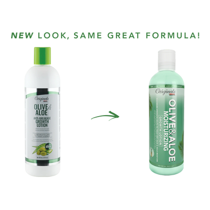 AFRICA'S BEST Originals Olive & Aloe Moisturizing Growth Lotion (12oz)