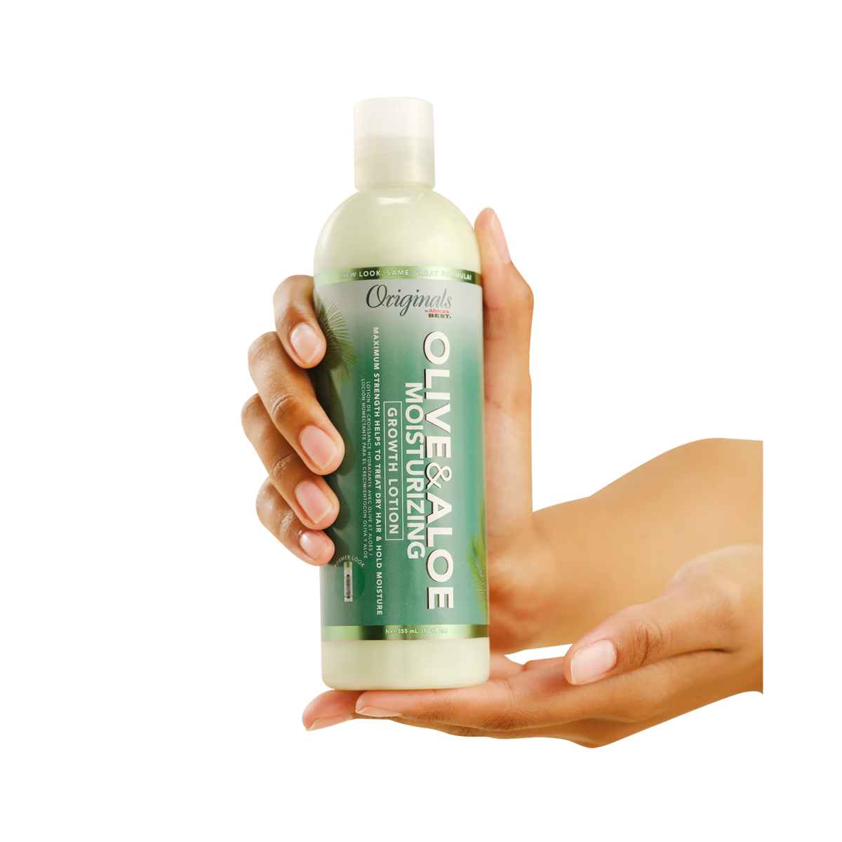 AFRICA'S BEST Originals Olive & Aloe Moisturizing Growth Lotion (12oz)