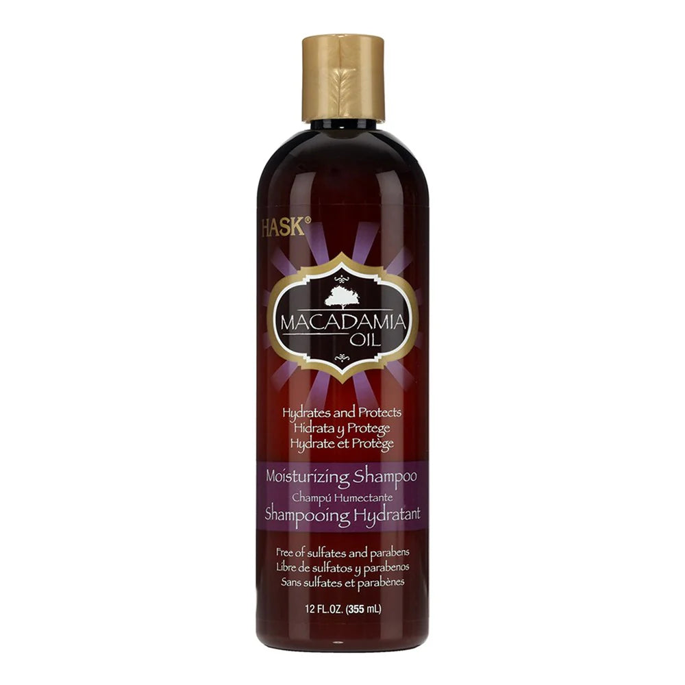 HASK Macadamia oil Moisturizing Shampoo  355mL  12 oz