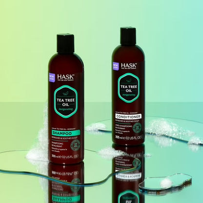 HASK Tea Tree Oil Invigorating Shampoo 355mL 12 oz