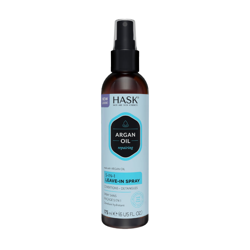 HASK Argan Oil Repairing 5 in 1 Leave-in Spray 175mL 6oz