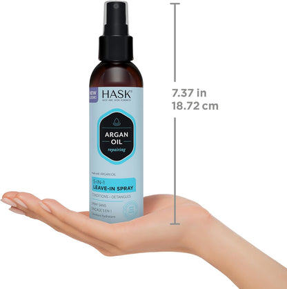 HASK Argan Oil Repairing 5 in 1 Leave-in Spray 175mL 6oz
