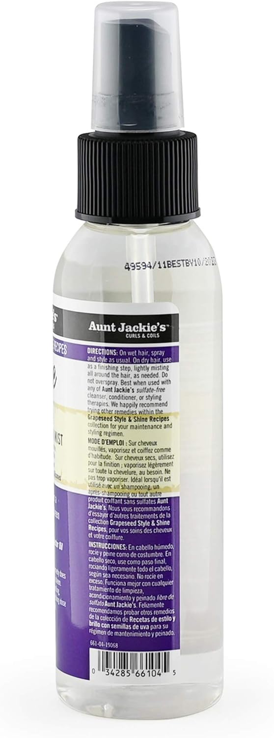 AUNT JACKIE’S  Shine boss Refreshing Sheen Mist  118mL  4 oz