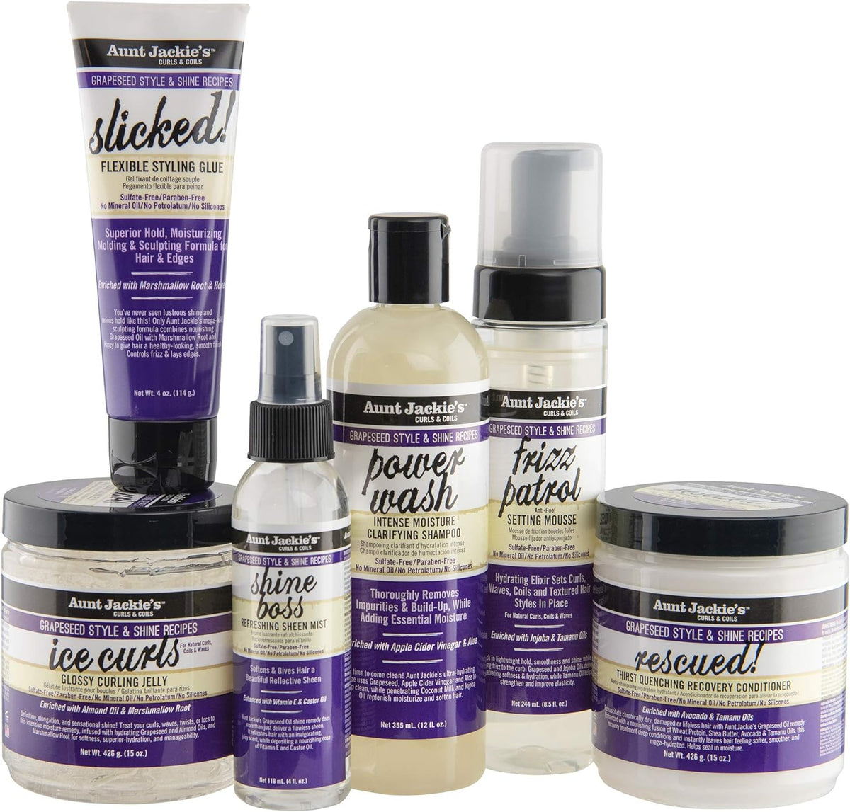 AUNT JACKIE’S  Shine boss Refreshing Sheen Mist  118mL  4 oz