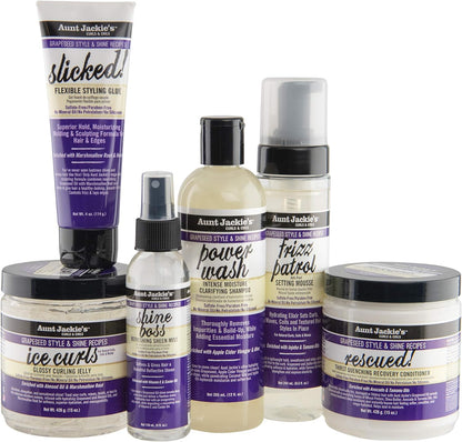 AUNT JACKIE’S  Shine boss Refreshing Sheen Mist  118mL  4 oz