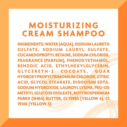 Cantu Moisturizing Cream Shampoo  400mL  13.5 oz