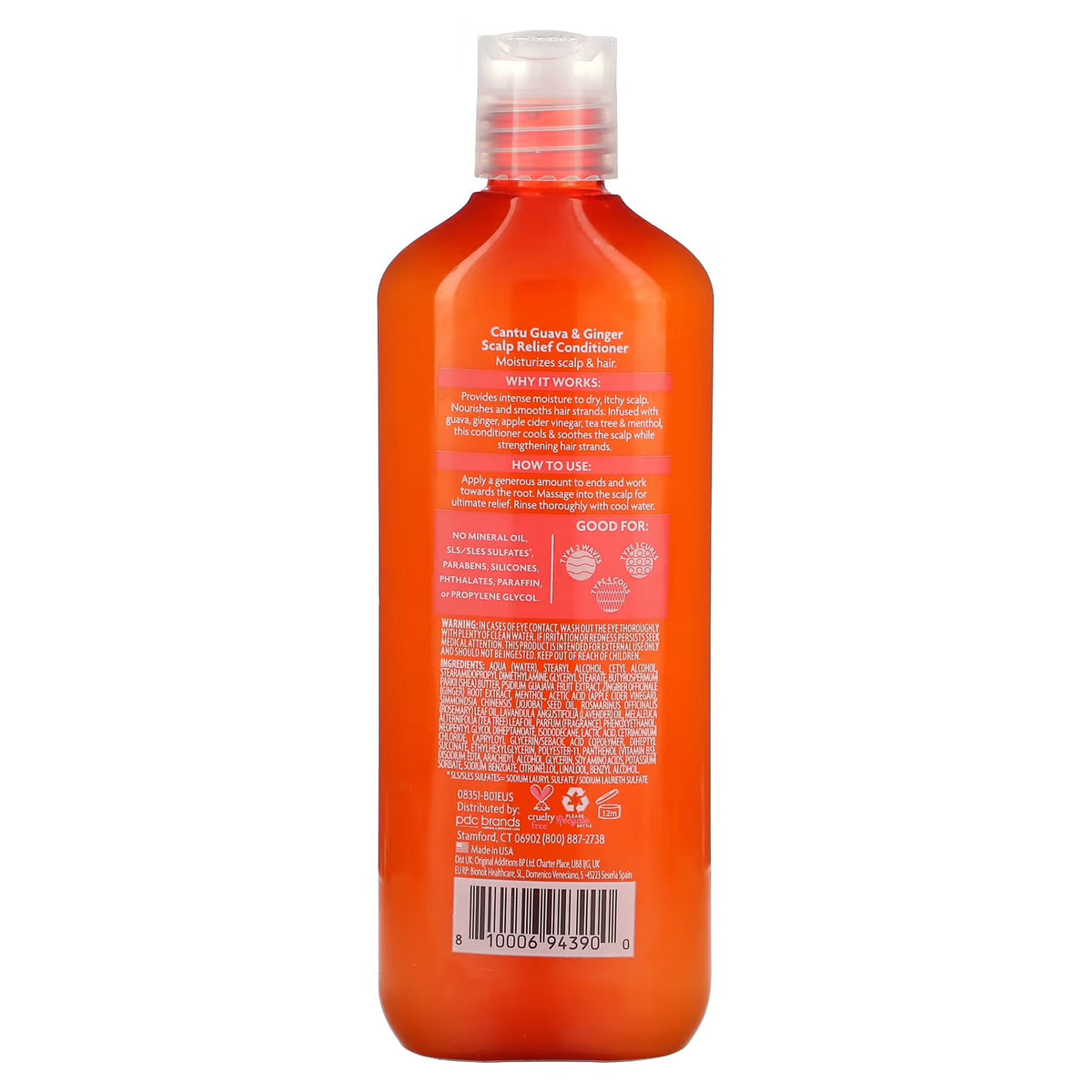 CANTU Guava scalp relief Conditioner 400mL  13.5 oz