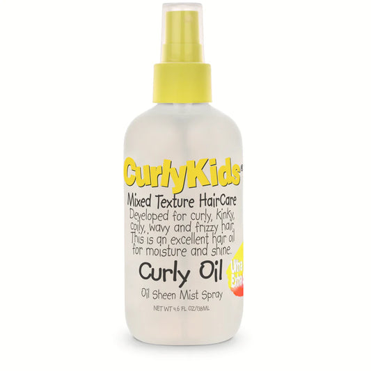 CURLY KIDS  Mixed Texture HairCare Curly Oil 4 oz (118 mL)