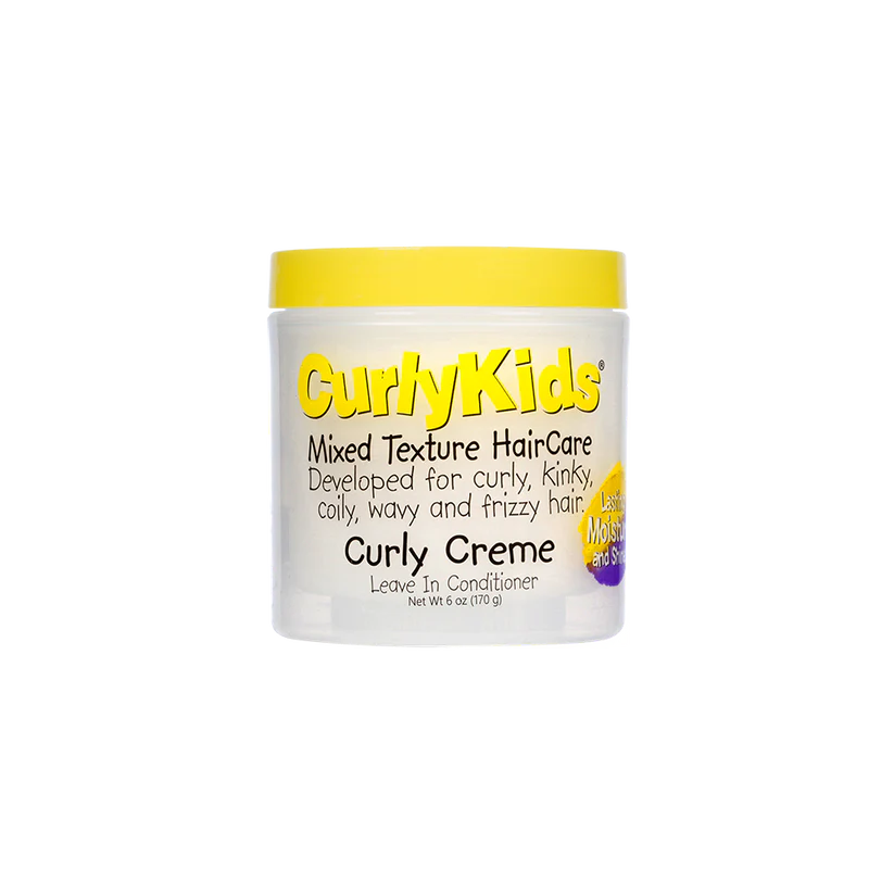 CURLY KIDS Mixed Texture HairCare Curly Creme leave -in   6 oz (170 g)