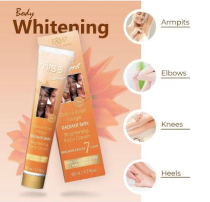 FAIR AND WHITE Miss White Carrot Brightening face Cream  50mL  1.7 oz