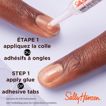 SALLY HANSEN Petfect Manicure 24 coffin Nails (CO351 what the shell)