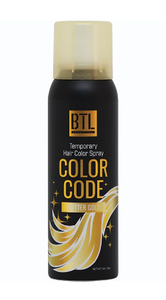 BTL Temporary Hair Color Spray Color Code