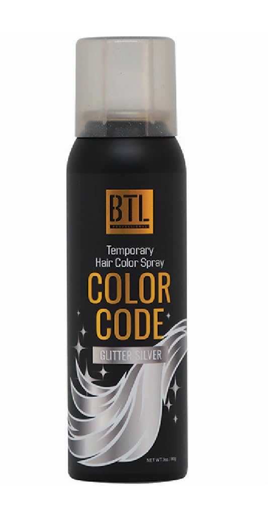BTL Temporary Hair Color Spray Color Code