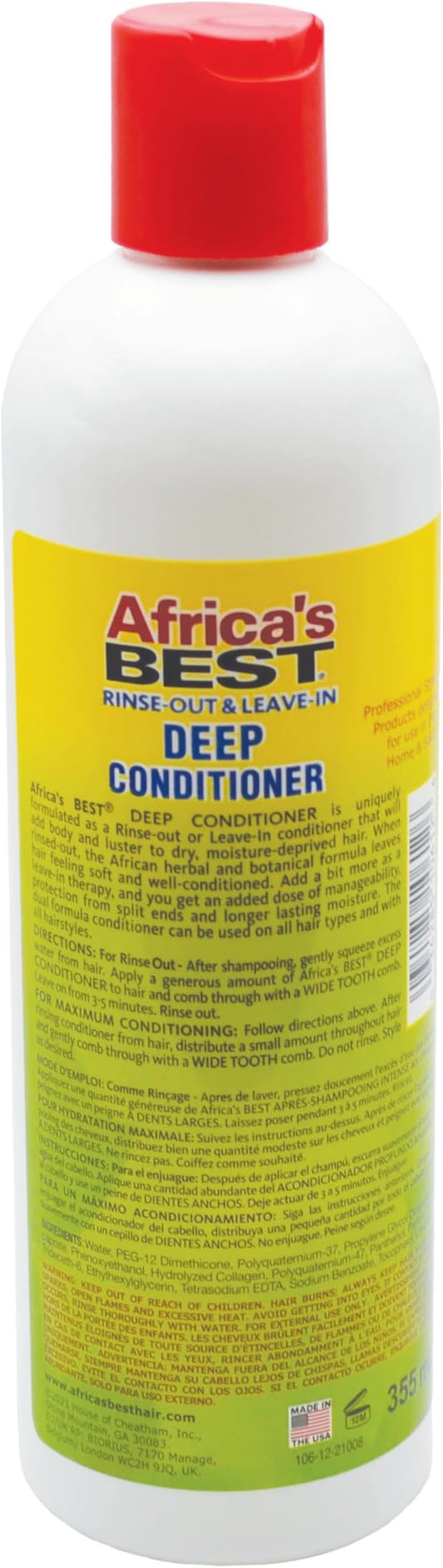 AFRICA’S BEST rinse out & leave-in Deep conditioner