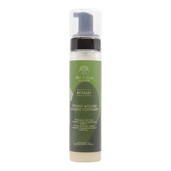 AS I AM Rosemary Styling Mousse 8oz