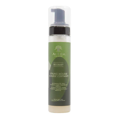 AS I AM Rosemary Styling Mousse 8oz