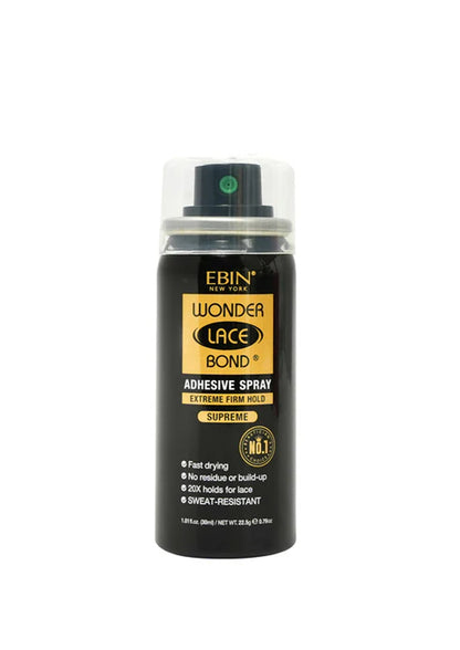 EBIN Wonder Lace Bond Adhesive Spray - Extreme Firm Hold - Supreme