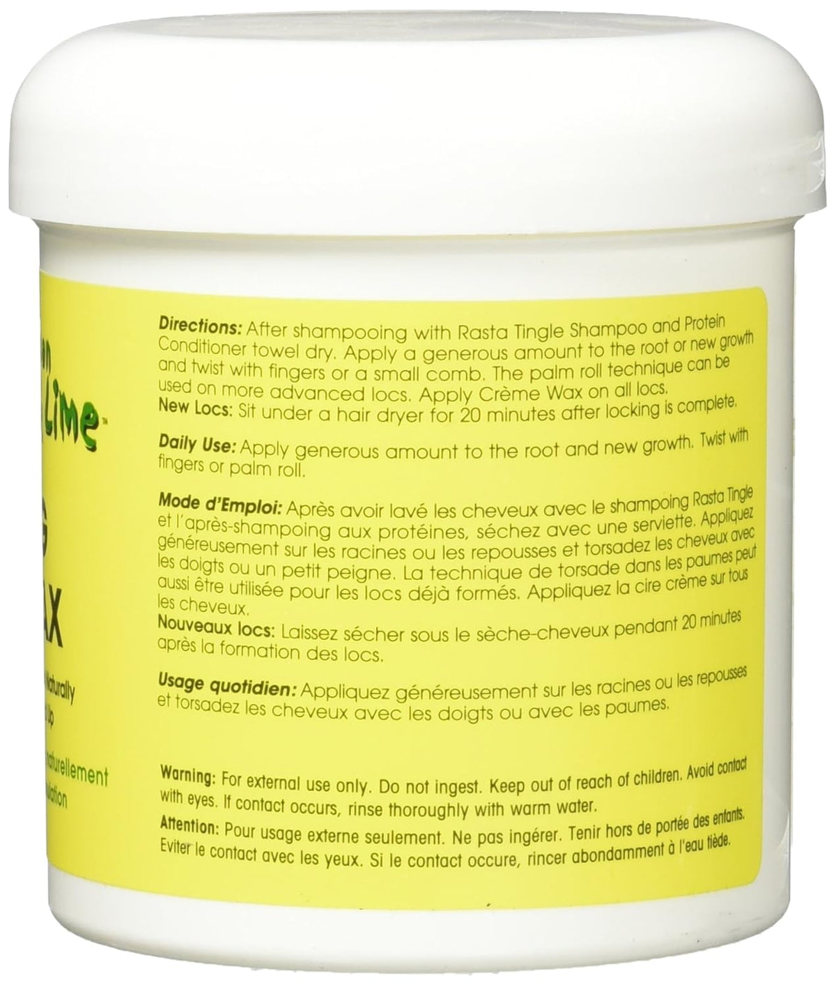 JAMAICAN MANGO & LIME Locking Creme Wax (13.4oz)