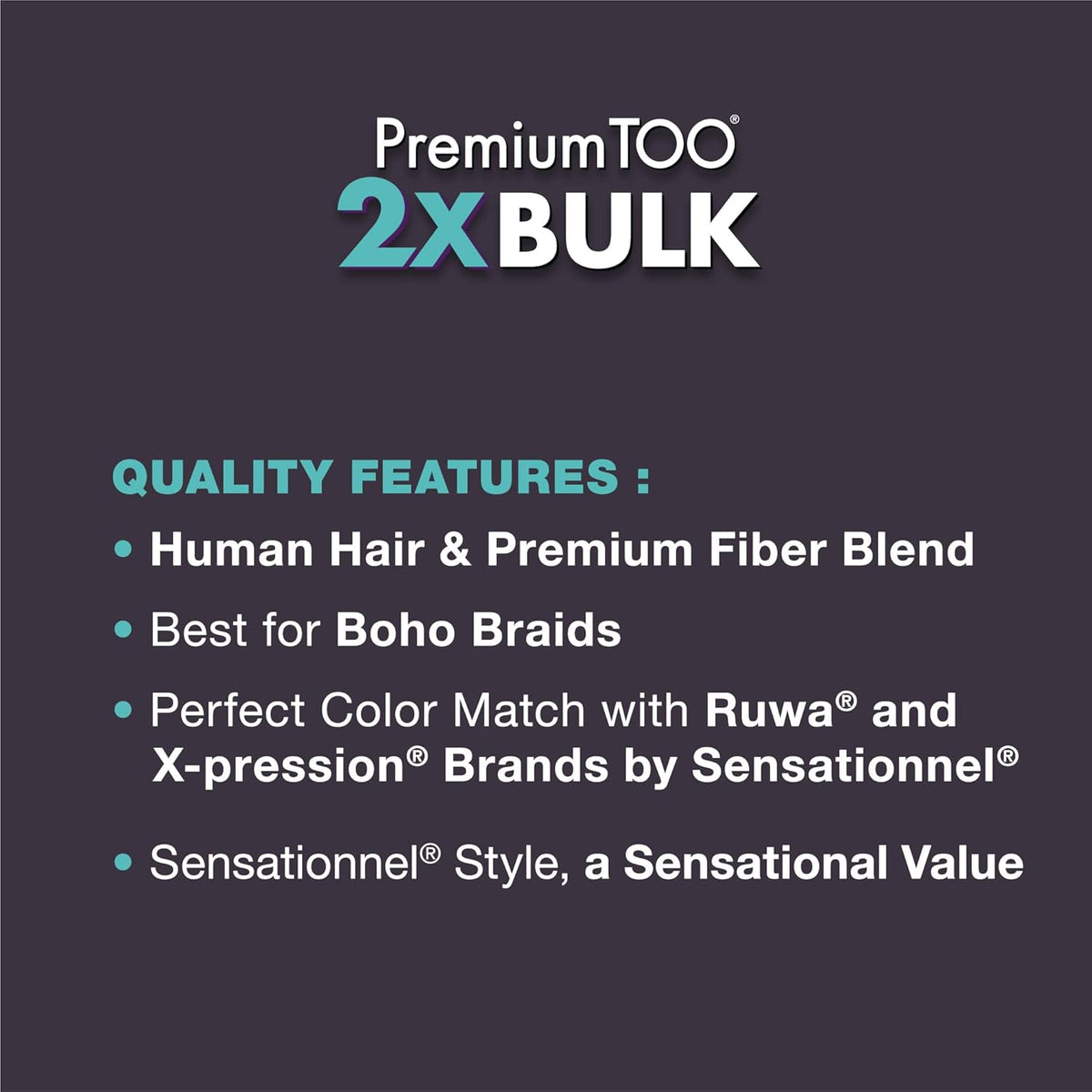 PREMIUM TOO 2x Deep Jazzy water bulk 22”