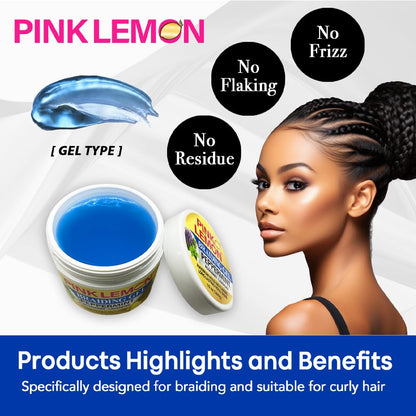 PINK LEMON Braiding Gel Peppermint