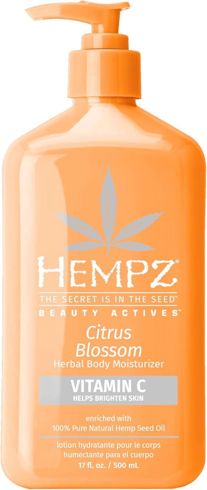 HEMPZ Body Lotion - Citrus Blossom Limited Edition Daily Moisturizing Cream 500ml
