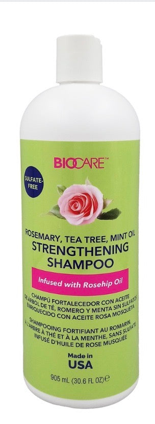 BIOCARE Rosemary, Tea Tree, Mint Oil Shampoo (30.6 oz)