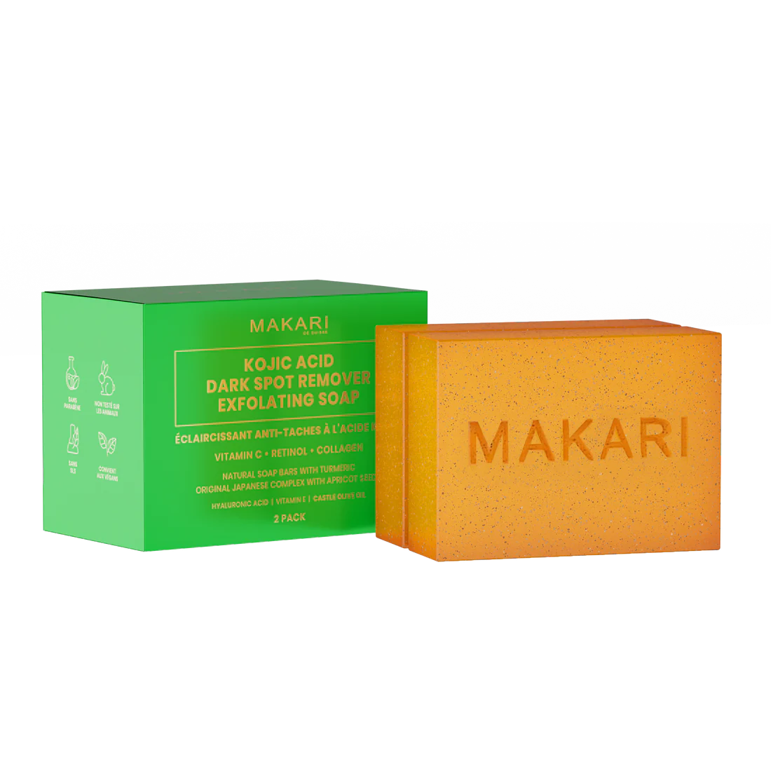 MAKARI Kojic acid dark spot remover soap