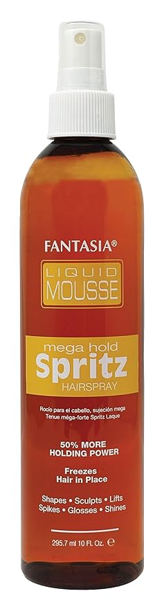 Fantasia Liquid Mousse Spritz Hair Spray. Mega Hold 10.0 Oz