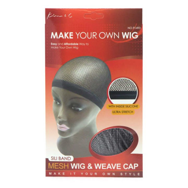 KIM & C Silicon band mesh wig & weaving cap