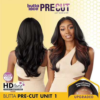 Sensationnel Butta Lace Precut Wigs - Unit 1
