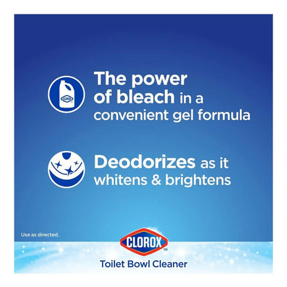 CLOROX Disinfecting Toilet Bowl Cleaner Clinging Bleach Gel 709ML