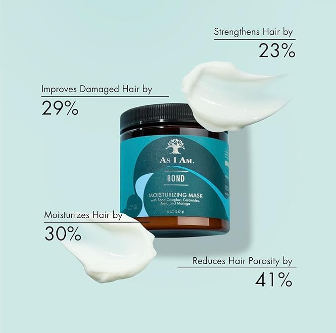 As I Am Bond Repair Hair Mask - 8 oz - Hair Repair Treatment For Damaged Hair