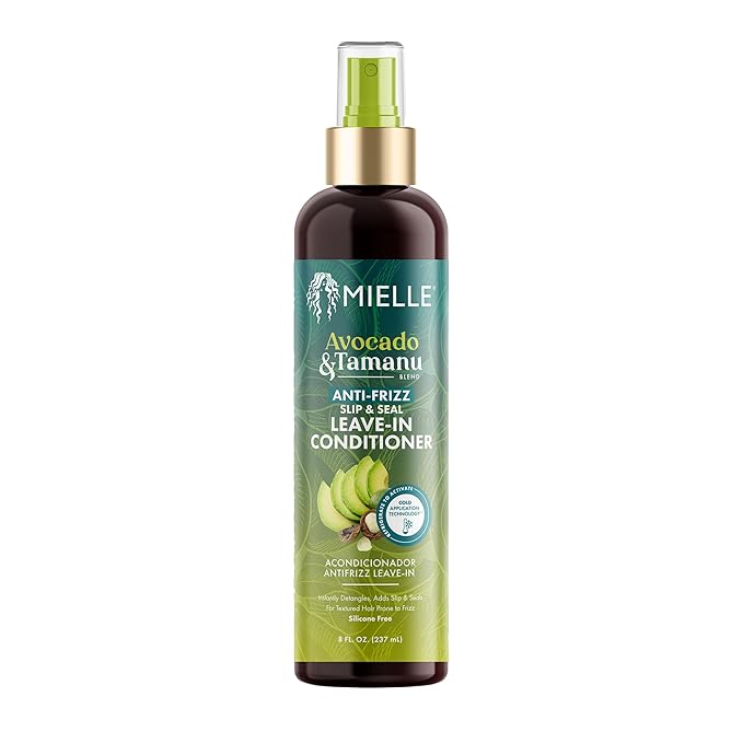 Mielle Organics Avocado & Tamanu Hair Leave In Conditioner Spray for Frizz Control  - 8 oz