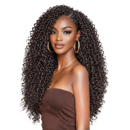 Bobbi Boss Seamless Feather Crochet HH blend  Haw Jerry curl 20"