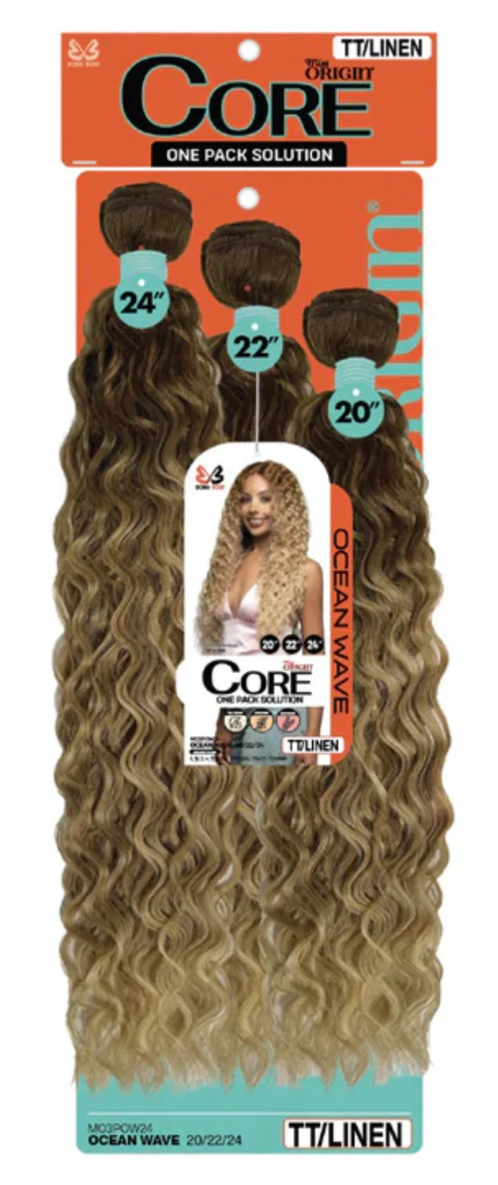 Miss.Origin Core One Pack Solution - water Wave20” 22” 26”