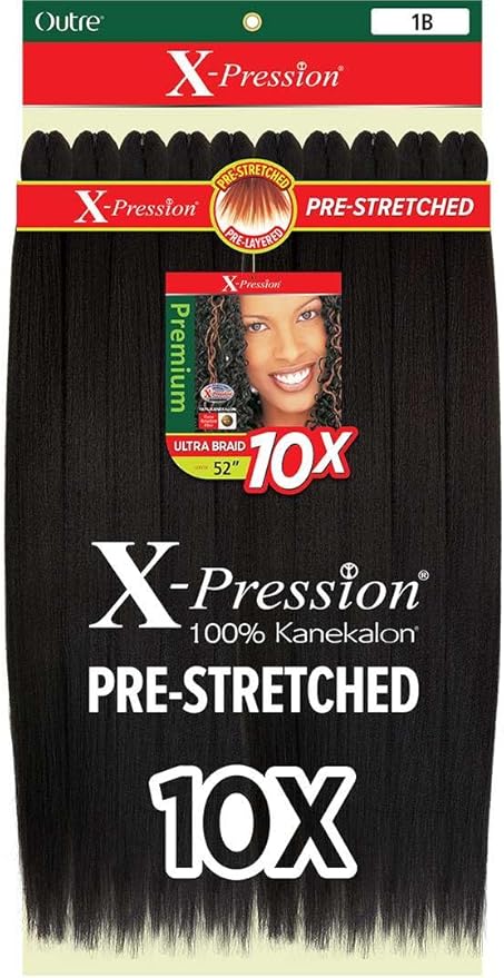 Outre 10X X-Pression Braid - Pre Stretched Braid 52”