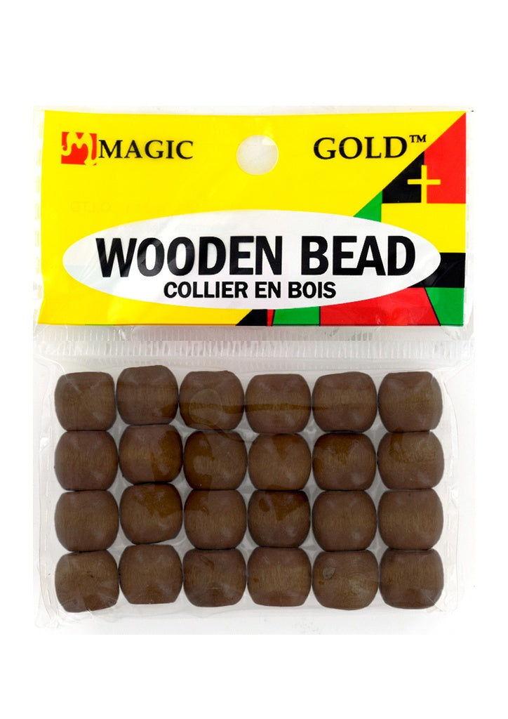 Magic Gold Wooden Bead (S)