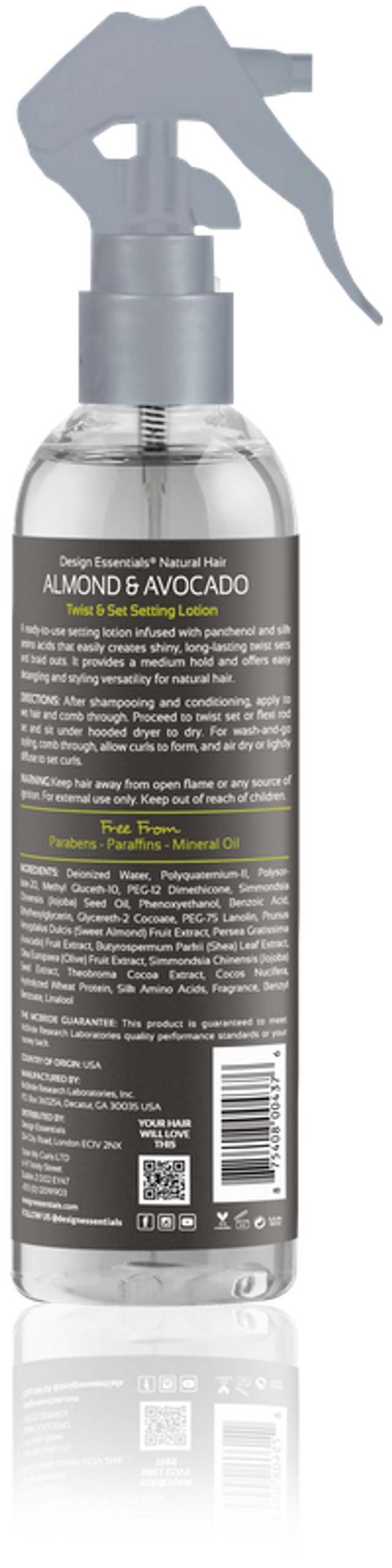 DESIGN ESSENTIALS Twist & Set Setting Lotion 8oz