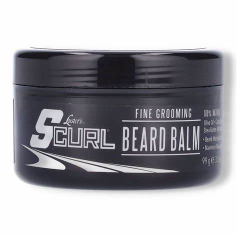 Lusters SCurl Fine Grooming Beard Balm 3.5 Oz