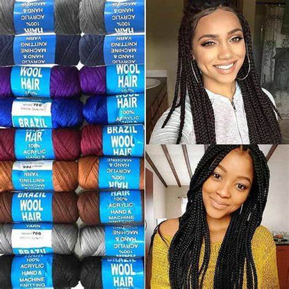 Brazilian/ Brazil wool Assorted Colors