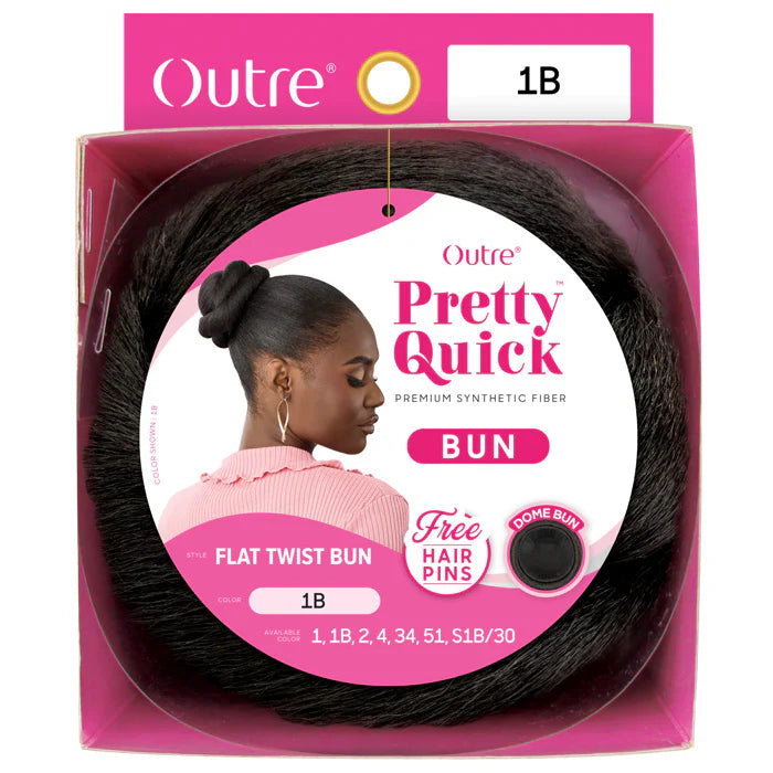 Outre Pretty Quick - Bun - Flat Twist Bun