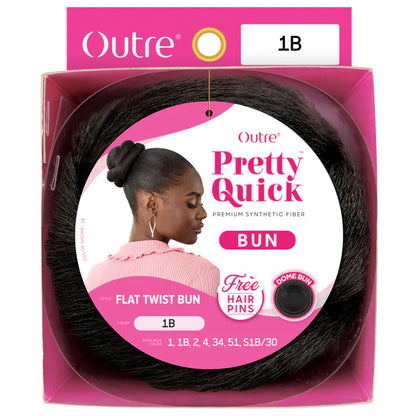 Outre Pretty Quick - Bun - Flat Twist Bun