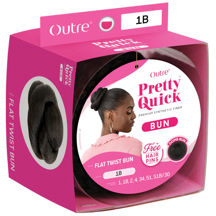 Outre Pretty Quick - Bun - Flat Twist Bun