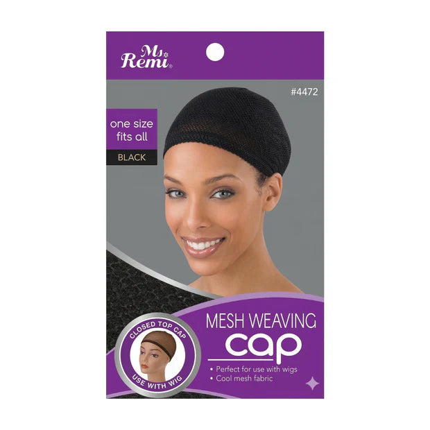 Mesh Weaving Cap [Black]