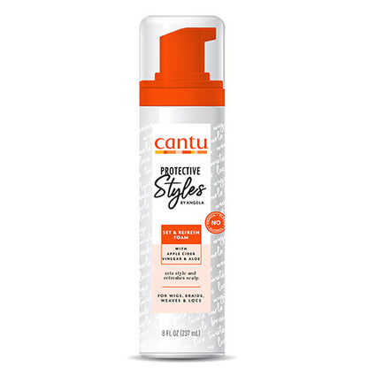 Cantu Protective Styles Set & Refresh Foam 8 Oz 273 mL