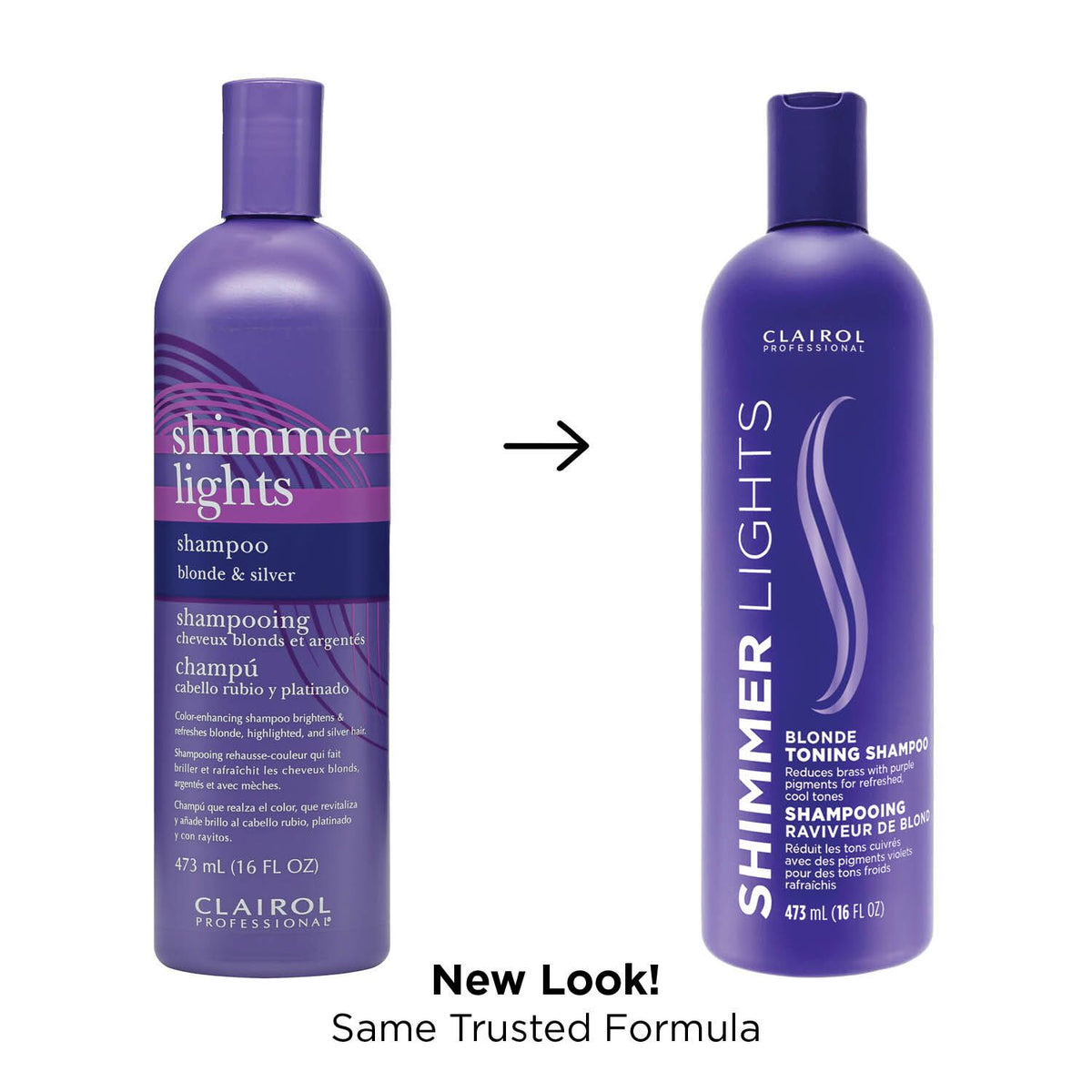 CLAIROL Professional Shimmer Light Blonde Toning Conditioner  473mL  16 oz
