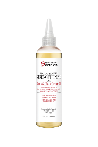 DESIGN ESSENTIALS Scalp Care Edge & Temple Strengthening Oil (4oz)